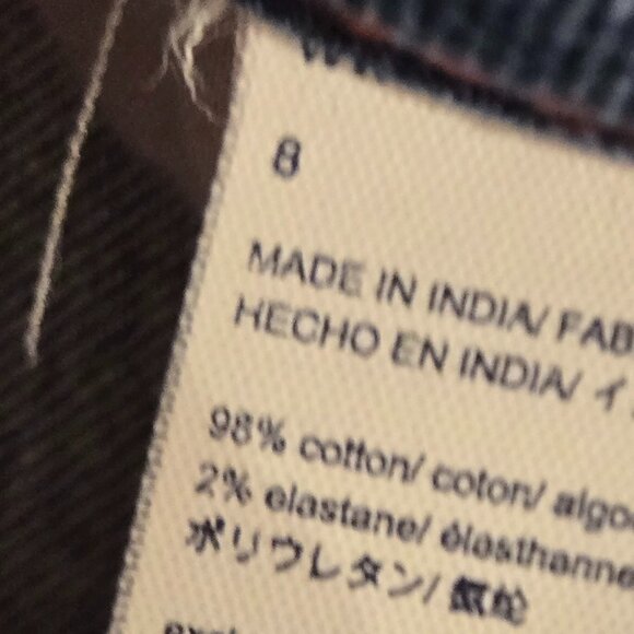 Acid Was Slim Skinny Jeans size 8 - Picture 5 of 9